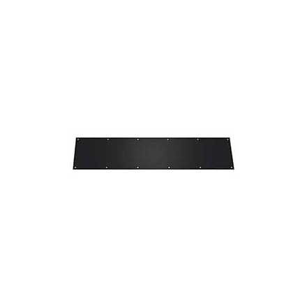 Deltana [KP834U19] Stainless Steel Door Kick Plate - Flat Black Finish - 8&quot; W x 34&quot; L