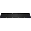 Deltana [KP634U19] Stainless Steel Door Kick Plate - Flat Black Finish - 6&quot; W x 34&quot; L