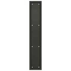 Deltana [PP2281U10B] Solid Brass Door Push Plate - Framed - Oil Rubbed Bronze Finish - 3 1/2&quot; W x 20&quot; L