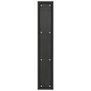 Deltana [PP2281U10B] Solid Brass Door Push Plate - Framed - Oil Rubbed Bronze Finish - 3 1/2" W x 20" L