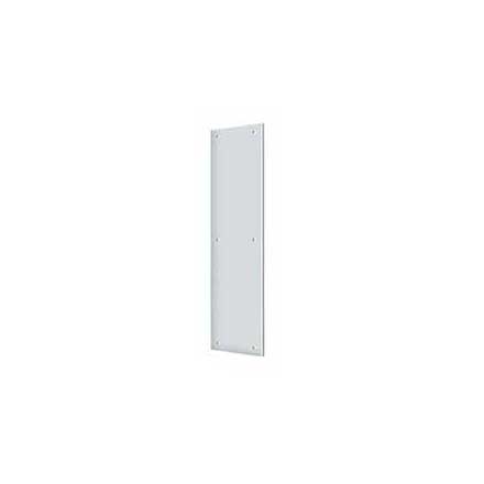 Deltana [PP3515U26] Solid Brass Door Push Plate - Polished Chrome Finish - 3 1/2&quot; W x 15&quot; L