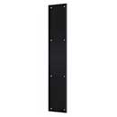 Deltana [PP3520U19] Solid Brass Door Push Plate - Paint Black Finish - 3 1/2&quot; W x 20&quot; L