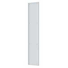 Deltana [PP3520U26] Solid Brass Door Push Plate - Polished Chrome Finish - 3 1/2&quot; W x 20&quot; L
