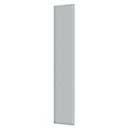 Deltana [PP3520U26D] Solid Brass Door Push Plate - Brushed Chrome Finish - 3 1/2&quot; W x 20&quot; L