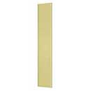 Deltana [PP3520U3] Solid Brass Door Push Plate - Polished Brass Finish - 3 1/2" W x 20" L