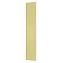 Deltana [PP3520U3] Solid Brass Door Push Plate - Polished Brass Finish - 3 1/2" W x 20" L