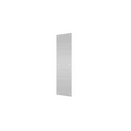 Deltana [PP4016U32D] Stainless Steel Door Push Plate - Brushed Finish - 4" W x 16" L