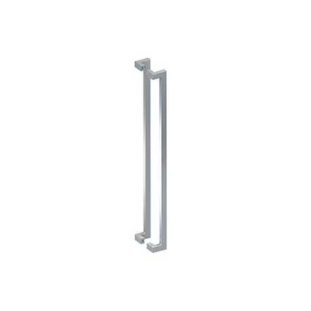 Deltana [SSPOBB48U32D] Stainless Steel Back-To-Back Door Pull Handle - Offset - Square Bar - Brushed Finish - 48" L
