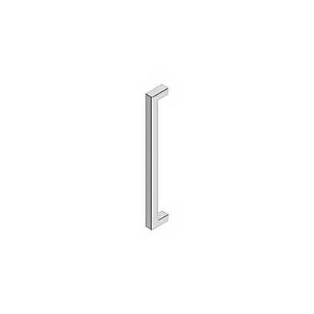 Deltana [SSP1810U32] Stainless Steel Single Side Door Pull Handle - Contemporary Square - Polished Finish - 18&quot; C/C - 19&quot; L