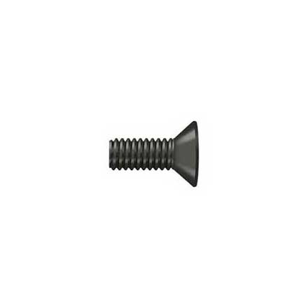 Deltana [SCMB1005U10B] Solid Brass Machine Screw - #10 x 1/2" - Flat Head - Phillips - Oil Rubbed Bronze Finish
