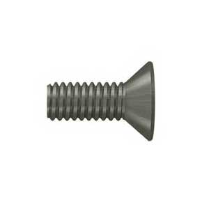 Deltana [SCMB1005U15A] Solid Brass Machine Screw - #10 x 1/2" - Antique Nickel Finish