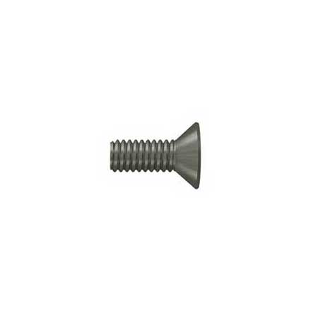 Deltana [SCMB1005U15A] Solid Brass Machine Screw - #10 x 1/2&quot; - Flat Head - Phillips - Antique Nickel Finish