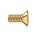 Deltana [SCMB1205CR003] Solid Brass Machine Screw - #12 x 1/2" - Flat Head - Phillips - Polished Brass (PVD) Finish