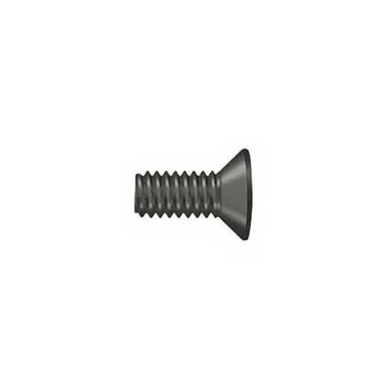 Deltana [SCMB1205U10B] Solid Brass Machine Screw - #12 x 1/2&quot; - Flat Head - Phillips - Oil Rubbed Bronze Finish