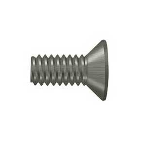 Deltana [SCMB1205U15A] Solid Brass Machine Screw - #12 x 1/2" - Antique Nickel Finish