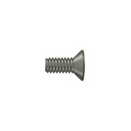 Deltana [SCMB1205U15A] Solid Brass Machine Screw - #12 x 1/2&quot; - Flat Head - Phillips - Antique Nickel Finish