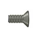 Deltana [SCMB1205U15A] Solid Brass Machine Screw - #12 x 1/2" - Flat Head - Phillips - Antique Nickel Finish