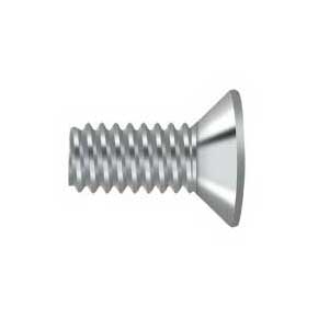 Deltana [SCMB1205U26] Solid Brass Machine Screw - #12 x 1/2" - Polished Chrome Finish