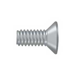 Deltana [SCMB1205U26D] Solid Brass Machine Screw - #12 x 1/2" - Brushed Chrome Finish
