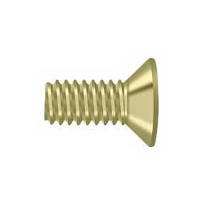 Deltana [SCMB1205U3-UNL] Solid Brass Machine Screw - #12 x 1/2" - Polished Brass (Unlacquered) Finish