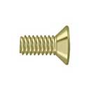 Deltana [SCMB1205U3-UNL] Solid Brass Machine Screw - #12 x 1/2" - Flat Head - Phillips - Polished Brass (Unlacquered) Finish