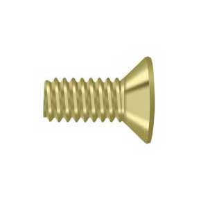 Deltana [SCMB1205U3] Solid Brass Machine Screw - #12 x 1/2" - Polished Brass Finish