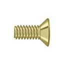 Deltana [SCMB1205U3] Solid Brass Machine Screw - #12 x 1/2&quot; - Flat Head - Phillips - Polished Brass Finish