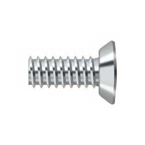 Deltana [SCMS1005U26] Steel Machine Screw - #10 x 1/2" - Polished Chrome Finish