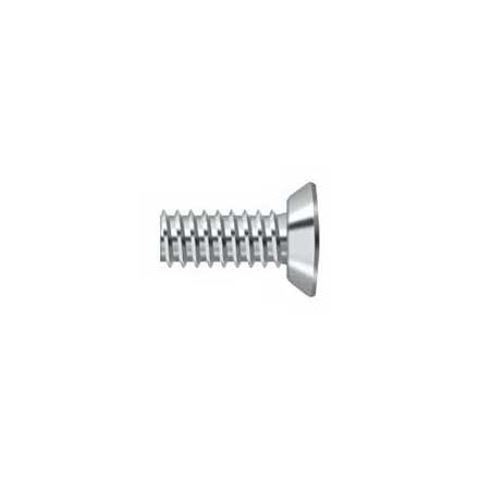 Deltana [SCMS1005U26] Steel Machine Screw - #10 x 1/2" - Flat Head - Phillips - Polished Chrome Finish