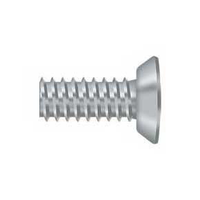 Deltana [SCMS1005U26D] Steel Machine Screw - #10 x 1/2" - Brushed Chrome Finish