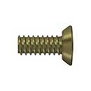 Deltana [SCMS1005U5] Steel Machine Screw - #10 x 1/2" - Flat Head - Phillips - Antique Brass Finish