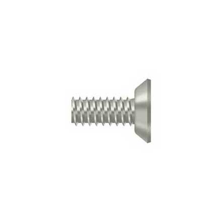 Deltana [SCMS1205U15] Steel Machine Screw - #12 x 1/2&quot; - Flat Head - Phillips - Brushed Nickel Finish