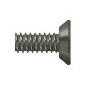 Deltana [SCMS1205U15A] Steel Machine Screw - #12 x 1/2" - Antique Nickel Finish