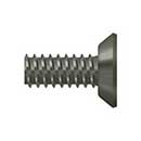 Deltana [SCMS1205U15A] Steel Machine Screw - #12 x 1/2" - Flat Head - Phillips - Antique Nickel Finish