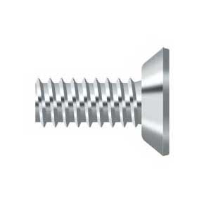 Deltana [SCMS1205U26] Steel Machine Screw - #12 x 1/2" - Polished Chrome Finish