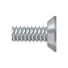 Deltana [SCMS1205U26D] Steel Machine Screw - #12 x 1/2" - Brushed Chrome Finish