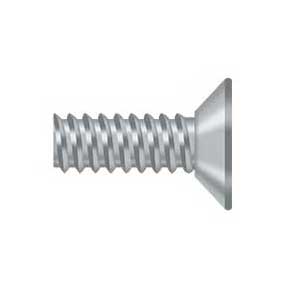 Deltana [SCMS905U26D] Steel Machine Screw - #9 x 1/2" - Brushed Chrome Finish