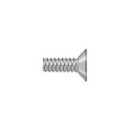 Deltana [SCMS905U26D] Steel Machine Screw - #9 x 1/2&quot; - Flat Head - Phillips - Brushed Chrome Finish