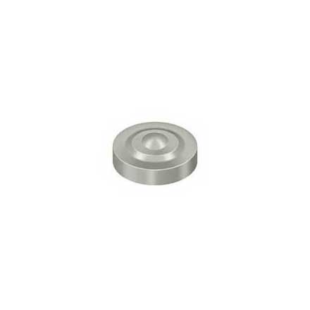 Deltana [SCD100U15] Solid Brass Screw Cover - Dimple - Brushed Nickel Finish - 1" Dia.