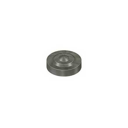 Deltana [SCD100U15A] Solid Brass Screw Cover - Dimple - Antique Nickel Finish - 1&quot; Dia.