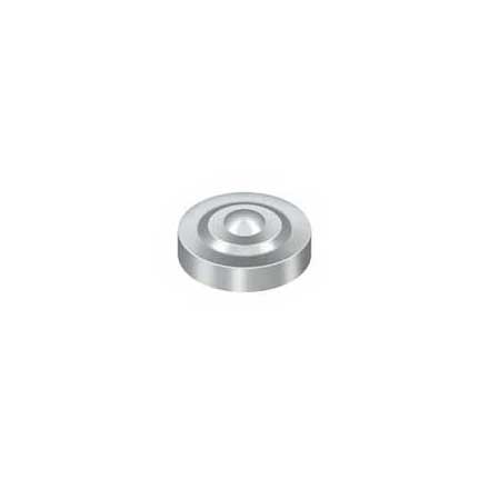 Deltana [SCD100U26] Solid Brass Screw Cover - Dimple - Polished Chrome Finish - 1" Dia.