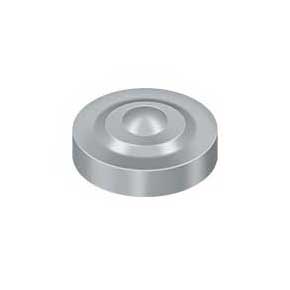 Deltana [SCD100U26D] Solid Brass Screw Cover - Dimple - Brushed Chrome Finish - 1" Dia.