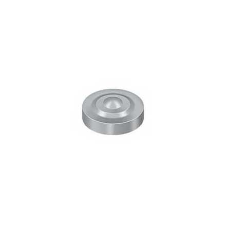 Deltana [SCD100U26D] Solid Brass Screw Cover - Dimple - Brushed Chrome Finish - 1&quot; Dia.