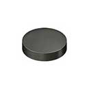 Deltana [SCF100U10B] Solid Brass Screw Cover - Round - Oil Rubbed Bronze Finish - 1" Dia.