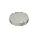 Deltana [SCF100U15] Solid Brass Screw Cover - Round - Brushed Nickel Finish - 1" Dia.