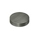 Deltana [SCF100U15A] Solid Brass Screw Cover - Round - Antique Nickel Finish - 1" Dia.