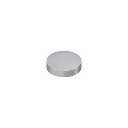 Deltana [SCF100U26D] Solid Brass Screw Cover - Round - Brushed Chrome Finish - 1&quot; Dia.