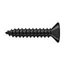 Deltana [SCWB1010U19] Solid Brass Wood Screw - #10 x 1&quot; - Flat Head - Phillips - Paint Black - Finish