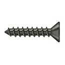 Deltana [SCWS1010U10B] Steel Wood Screw - #10 x 1&quot; - Flat Head - Phillips - Oil Rubbed Bronze Finish