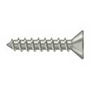 Deltana [SCWS1010U15] Steel Wood Screw - #10 x 1&quot; - Flat Head - Phillips - Brushed Nickel Finish